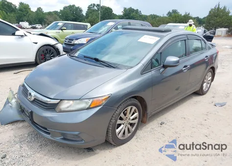 2012 Honda Civic Ex из США, поврежденный, VIN JHMFB2F86CS002663